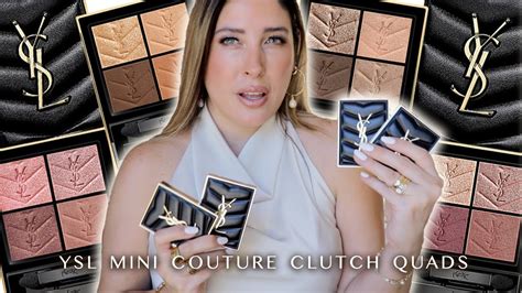 ysl eyeshadow quad|YSL couture clutch eyeshadow palette.